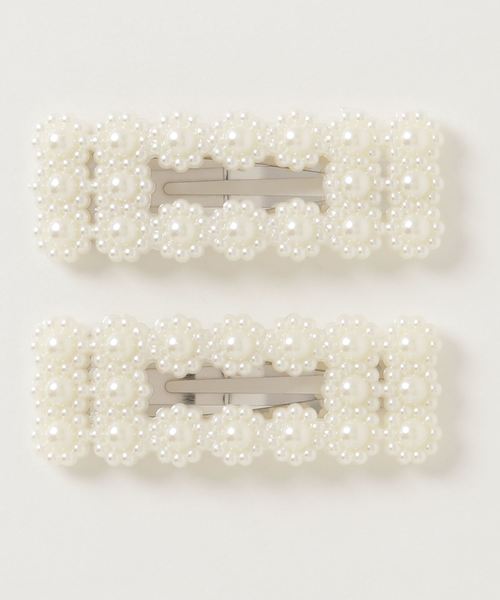 WEGO（ウィゴー）の「WEGO/【2点セット】パールヘアピン（ヘアピン・レディース・その他2/その他1・FREE）」の2枚目の写真