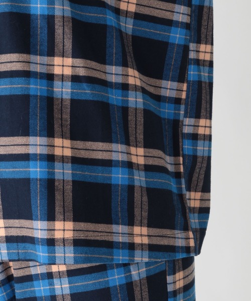 bijorie（ビジュリィ）の「ネルチェックパジャマ／長袖（ルームウェア/パジャマ・レディース・ブルー/グリーン・FREE）」の15枚目の写真