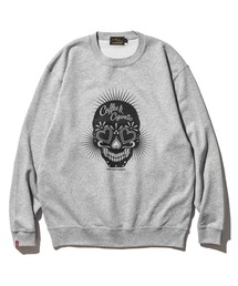 Coffee & Cigarettes | 【COFFEE&CIGARETTES】10.0oz CREW NECK SWEAT /CW_002_"C&C CALAVERA"トレーナー(スウェット)