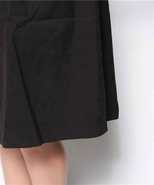 CIAOPANIC（チャオパニック）の「【Ciaopanic】ピーチ起毛ミドルフレアスカート（スカート・レディース・ブラック/ベージュ/ボルドー/ネイビー・FREE）」の9枚目の写真