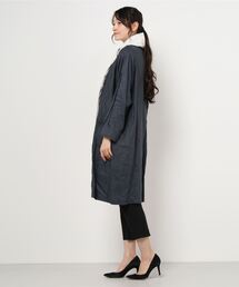 Honnete（オネット）の「Honnete:リネン ショールカラーコート