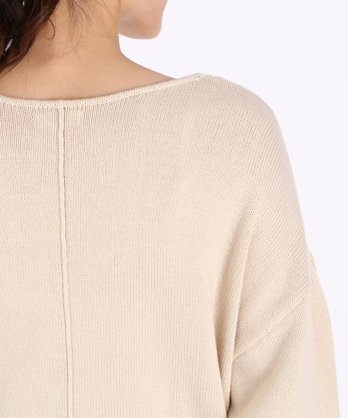 LOWRYS FARM（ローリーズファーム）の「カシュクールカーディガンＬＳ　931876（ニット/セーター・レディース・ブラウン/グリーン/アイボリー・FREE）」の9枚目の写真