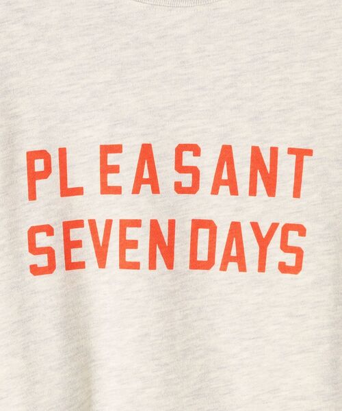 SHIPS any（シップス エニィ）の「【SHIPS any別注】THE KNiTS:カレッジ スウェット◇（スウェット・レディース・グレー/ナチュラル/コーラルピンク/グリーン/オートミール/ライトグレー/ピンク・ONE SIZE）」の14枚目の写真