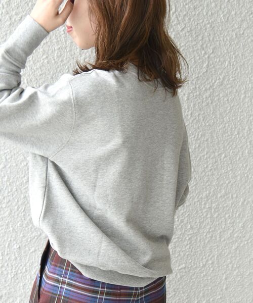 SHIPS any別注】THE KNiTS:カレッジ スウェット◇（スウェット