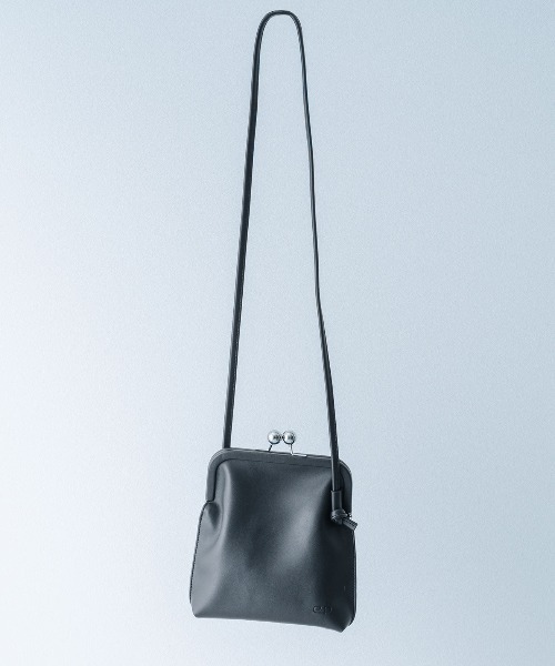 epnok（エプノック）の「がま口ポシェット（ショルダーバッグ・メンズ・ブラック/ダークブラウン/グレイッシュベージュ・FREE）」の7枚目の写真