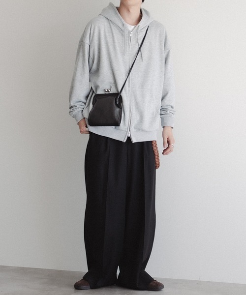 epnok（エプノック）の「がま口ポシェット（ショルダーバッグ・メンズ・ブラック/ダークブラウン/グレイッシュベージュ・FREE）」の16枚目の写真