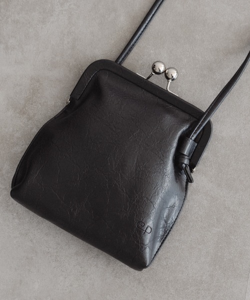 epnok（エプノック）の「がま口ポシェット（ショルダーバッグ・メンズ・ブラック/ダークブラウン/グレイッシュベージュ・FREE）」の19枚目の写真