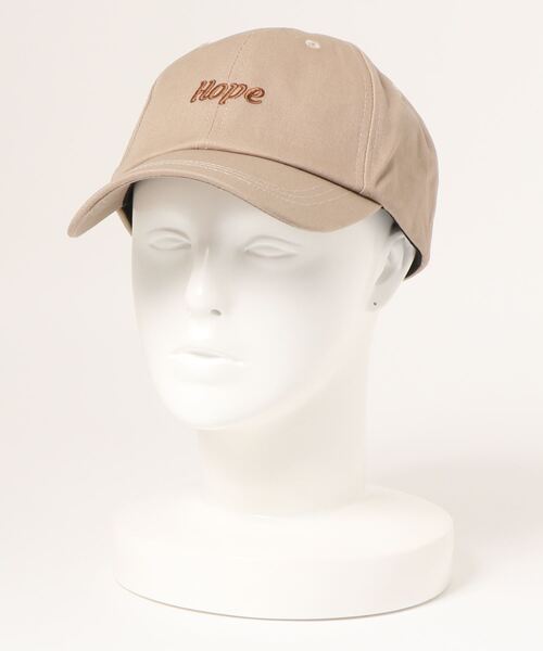 koe(コエ)の「RUBEN HOPEキャップ*(キャップ・レディース・グレー/ベージュ/ブラック・FREE)」の3枚目の写真