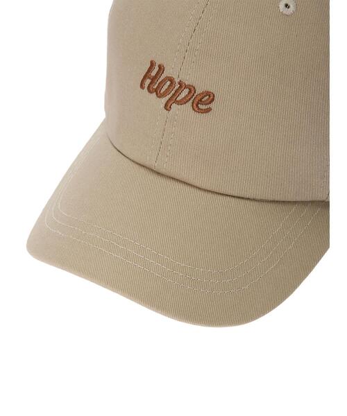 koe(コエ)の「RUBEN HOPEキャップ*(キャップ・レディース・グレー/ベージュ/ブラック・FREE)」の7枚目の写真