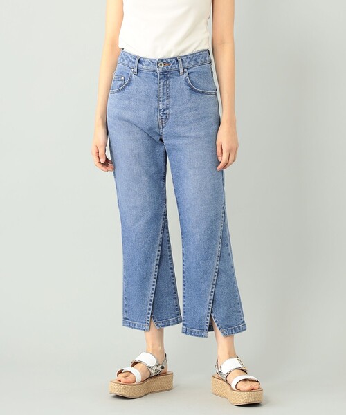 スリットフレアパンツ デニムパンツ Grace Continental グレースコンチネンタル のファッション通販 Zozotown