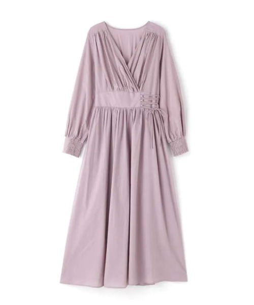 N.（N. Natural Beauty Basic）（エヌエヌナチュラルビューティーベーシック）の「◆コットンローンカシュレースアップワンピース（ワンピース・レディース・ブラック/モカ/ラベンダー/ライトグリーン・MEDIUM）」の20枚目の写真