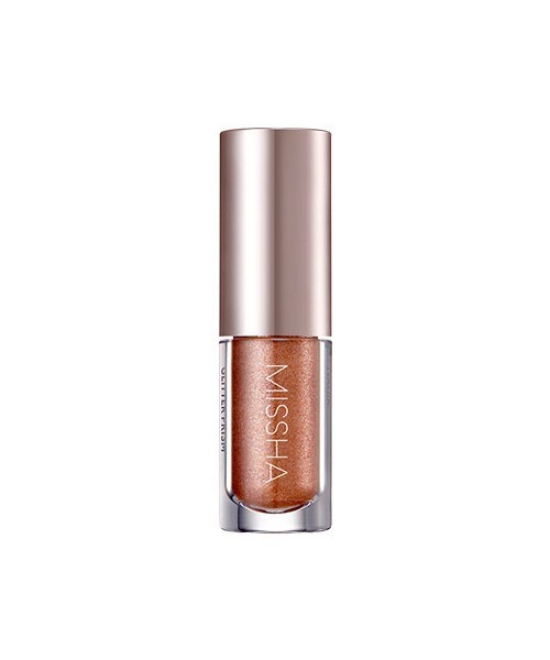 MISSHA（ミシャ）の「【MISSHA/ミシャ】グリッタープリズム　リキッド（アイシャドウ・レディース・No.2 INTER STELLAR/No.3 SPACE ODESSEY/No.1 GRAVITY/No.9 COZY ROOM/No.7  FAIRY BEADS/No.8 GOLD FLARE/No.6 ORANGE HYSTERIA/No.5 DRAGON FANTASY/No.4 ETERNSAL ROSE/No.10 LACE SHERRING・FREE）」の4枚目の写真