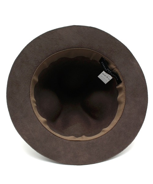 SHIPS JET BLUE（シップスジェットブルー）の「SGS： フェルト マウンテンハット（ハット・メンズ・ブラック/ブラウン/ネイビー・ONE SIZE）」の5枚目の写真