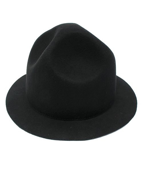 SHIPS JET BLUE（シップスジェットブルー）の「SGS： フェルト マウンテンハット（ハット・メンズ・ブラック/ブラウン/ネイビー・ONE SIZE）」の8枚目の写真