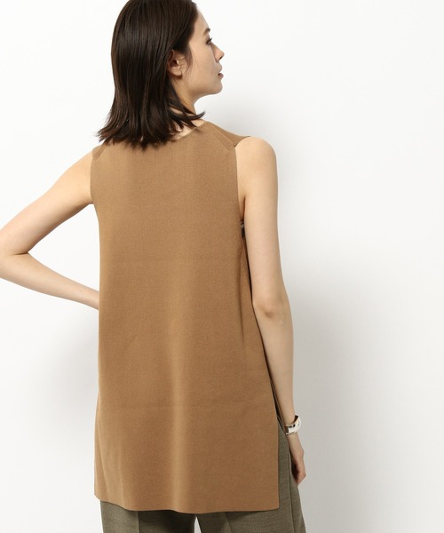 BABYLONE（バビロン）の「BABYLONE / Vネックノースリーブニット【洗濯