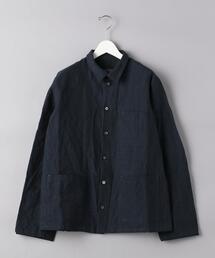 BERGFABEL | ＜Bergfabel (ベルグファベル) ＞ リネン/コットン ワークシャツ(シャツ/ブラウス)