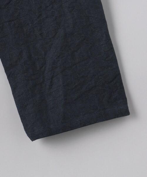 BERGFABEL(ベルグファベル)の「<Bergfabel (ベルグファベル) > リネン/コットン ワークシャツ(シャツ/ブラウス・メンズ・ネイビー・46/48)」の4枚目の写真