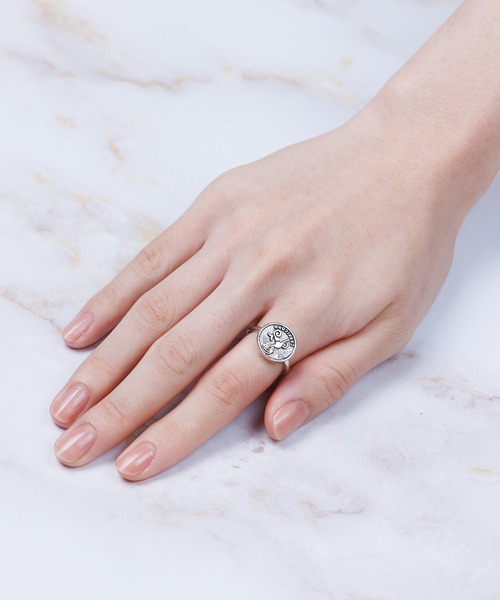 juweel（ユウェル）の「12星座イラストリング（サイズ調整可能）（リング・レディース・A/B/C/D/E/F/G/H/I/J/K/L・FREE）」の10枚目の写真