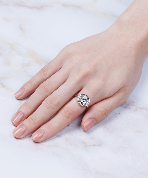 juweel（ユウェル）の「12星座イラストリング（サイズ調整可能）（リング・レディース・A/B/C/D/E/F/G/H/I/J/K/L・FREE）」の12枚目の写真