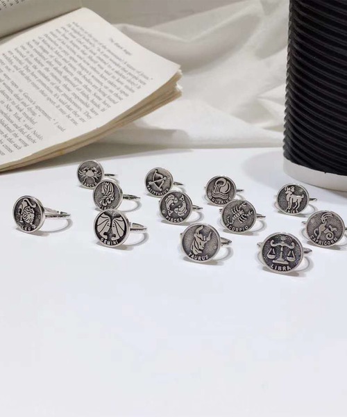 juweel（ユウェル）の「12星座イラストリング（サイズ調整可能）（リング・レディース・A/B/C/D/E/F/G/H/I/J/K/L・FREE）」の14枚目の写真