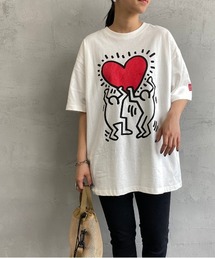Manhattan Portage | [MANHATTAN PORTAGE/マンハッタンポーテージ] Keith Haring/キースへリング アートプリントT(Tシャツ/カットソー)