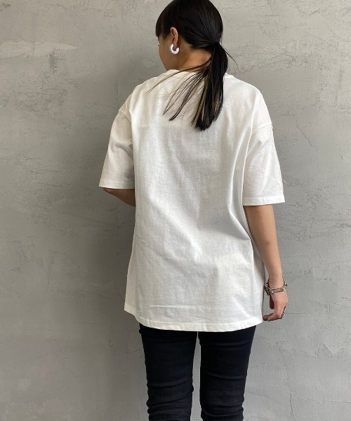 Manhattan Portage（マンハッタンポーテージ）の「[MANHATTAN PORTAGE/マンハッタンポーテージ] Keith Haring/キースへリング アートプリントT（Tシャツ/カットソー・レディース・ホワイト・M/L）」の9枚目の写真