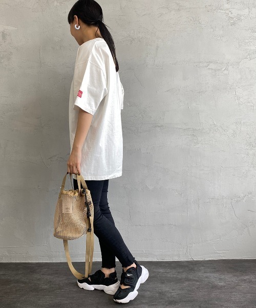 Manhattan Portage（マンハッタンポーテージ）の「[MANHATTAN PORTAGE/マンハッタンポーテージ] Keith Haring/キースへリング アートプリントT（Tシャツ/カットソー・レディース・ホワイト・M/L）」の11枚目の写真