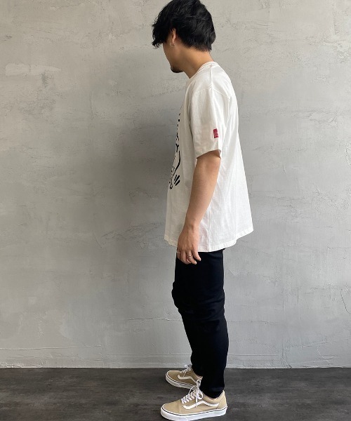 Manhattan Portage（マンハッタンポーテージ）の「[MANHATTAN PORTAGE/マンハッタンポーテージ] Keith Haring/キースへリング アートプリントT（Tシャツ/カットソー・レディース・ホワイト・M/L）」の12枚目の写真