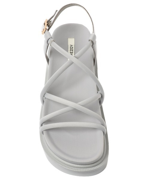 REZOY（リゾイ）の「【21SS新作】【REZOY】コードストラップフットベッドサンダル（サンダル・レディース・ライトブルー/ブラック/アイボリー/モカ/ピンクベージュ・LL/S/M/L）」の12枚目の写真