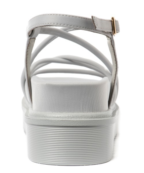 REZOY（リゾイ）の「【21SS新作】【REZOY】コードストラップフットベッドサンダル（サンダル・レディース・ライトブルー/ブラック/アイボリー/モカ/ピンクベージュ・LL/S/M/L）」の6枚目の写真