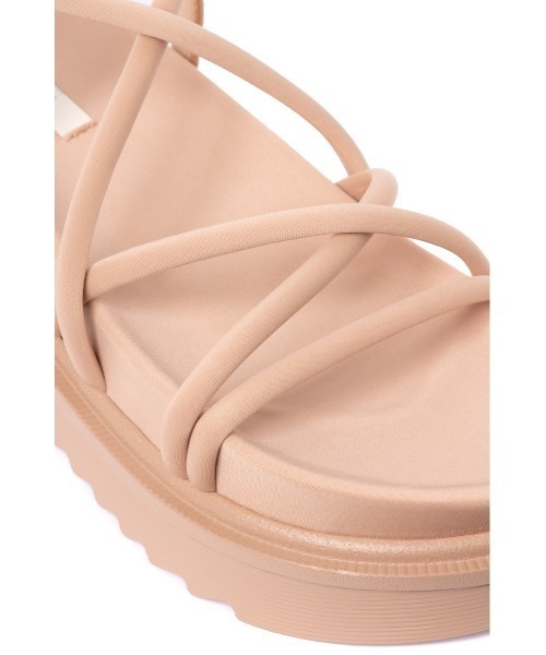 REZOY（リゾイ）の「【21SS新作】【REZOY】コードストラップフットベッドサンダル（サンダル・レディース・ライトブルー/ブラック/アイボリー/モカ/ピンクベージュ・LL/S/M/L）」の16枚目の写真