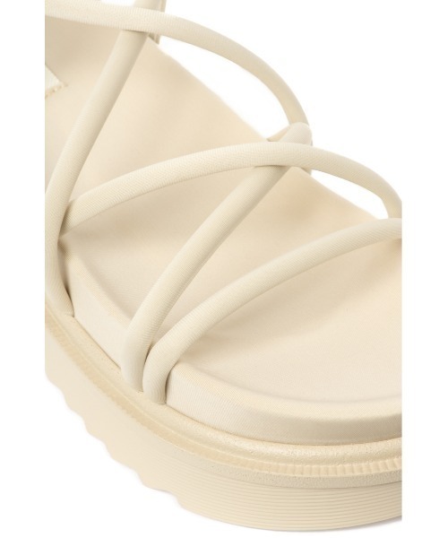 REZOY（リゾイ）の「【21SS新作】【REZOY】コードストラップフットベッドサンダル（サンダル・レディース・ライトブルー/ブラック/アイボリー/モカ/ピンクベージュ・LL/S/M/L）」の11枚目の写真