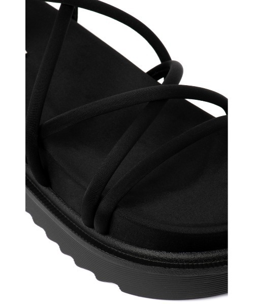 REZOY（リゾイ）の「【21SS新作】【REZOY】コードストラップフットベッドサンダル（サンダル・レディース・ライトブルー/ブラック/アイボリー/モカ/ピンクベージュ・LL/S/M/L）」の13枚目の写真