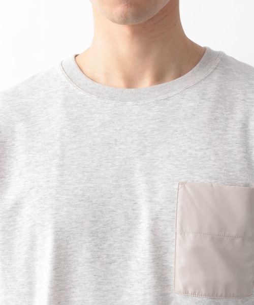 GLOBAL WORK（グローバルワーク）の「冷感マルチファンクションT/928147（Tシャツ/カットソー・メンズ・グレー系その他6/ホワイト/ブラック/ライトグレー/ベージュ/ミント・SMALL/X-LARGE/MEDIUM/LARGE）」の18枚目の写真