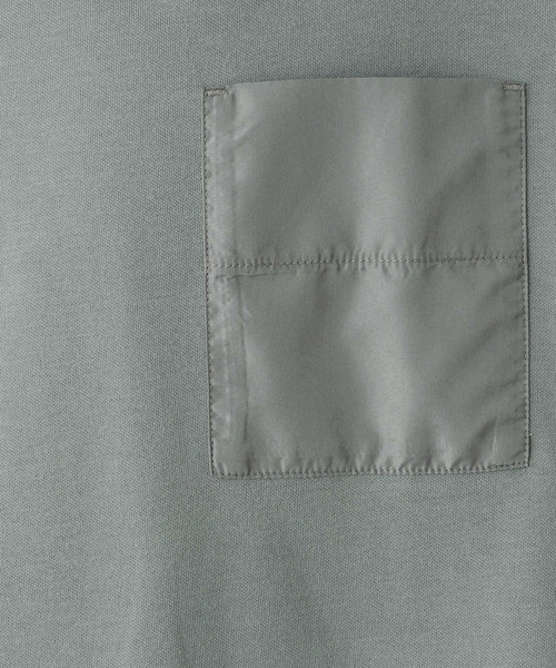 GLOBAL WORK（グローバルワーク）の「冷感マルチファンクションT/928147（Tシャツ/カットソー・メンズ・グレー系その他6/ホワイト/ブラック/ライトグレー/ベージュ/ミント・SMALL/X-LARGE/MEDIUM/LARGE）」の14枚目の写真