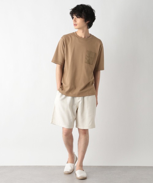 GLOBAL WORK（グローバルワーク）の「冷感マルチファンクションT/928147（Tシャツ/カットソー・メンズ・グレー系その他6/ホワイト/ブラック/ライトグレー/ベージュ/ミント・SMALL/X-LARGE/MEDIUM/LARGE）」の9枚目の写真