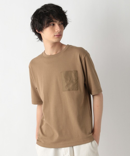GLOBAL WORK（グローバルワーク）の「冷感マルチファンクションT/928147（Tシャツ/カットソー・メンズ・グレー系その他6/ホワイト/ブラック/ライトグレー/ベージュ/ミント・SMALL/X-LARGE/MEDIUM/LARGE）」の10枚目の写真
