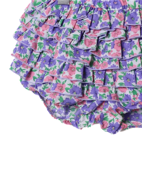 fafa(フェフェ)の「NEPHELI | フリルブルマー(その他パンツ・キッズ・ブルー/パープル/ピンク・80/90)」の6枚目の写真