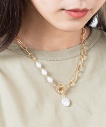 WEGO | WEGO/パールミックスネックレス(ネックレス)