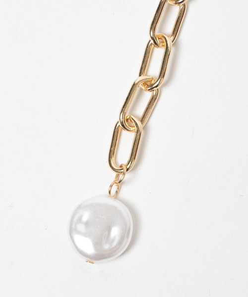 WEGO（ウィゴー）の「WEGO/パールミックスネックレス（ネックレス・レディース・その他1・FREE）」の3枚目の写真