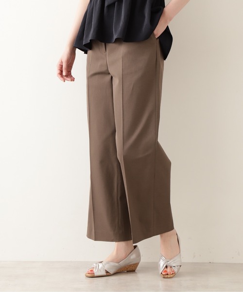 NATURAL BEAUTY BASIC（ナチュラルビューティーベーシック）の「ボタンポイントストレートパンツ（その他パンツ・レディース・ダークブルー/ブラウン/オフホワイト・X-SMALL/MEDIUM/SMALL）」の11枚目の写真