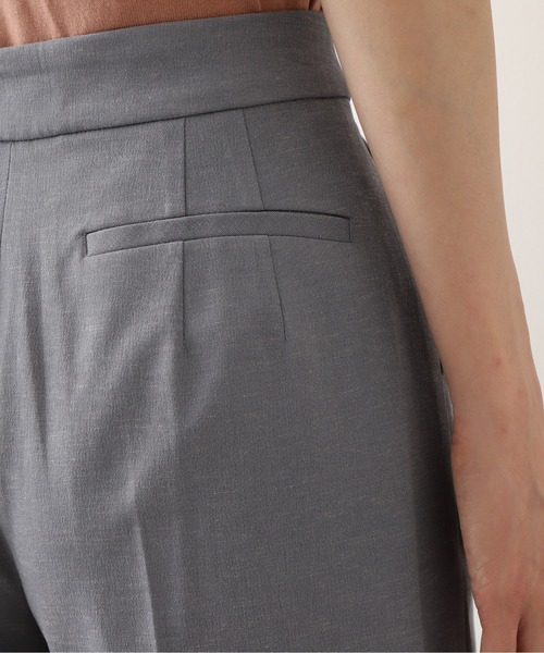 NATURAL BEAUTY BASIC（ナチュラルビューティーベーシック）の「ボタンポイントストレートパンツ（その他パンツ・レディース・ダークブルー/ブラウン/オフホワイト・X-SMALL/MEDIUM/SMALL）」の9枚目の写真