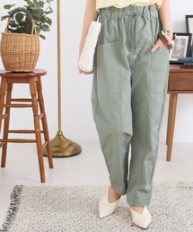 OMNES Another Edition | 高密度ツイルギャザーパンツ(その他パンツ)