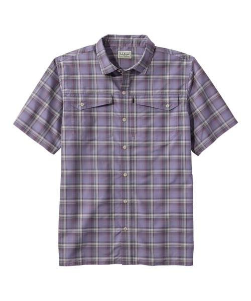 L.L.Bean(エルエルビーン)の「サンスマート・クール・ウィーブ・シャツ、半袖 ジャパン・フィット(シャツ/ブラウス・メンズ・グレー/ターコイズブルー/オレンジ/グレー系その他/ネイビー/ブルー系その他/レッド系その他/グリーン系その他/マルチ/ブルー系その他2/ブルー系その他3/ブルーグリーン/レッド系その他2/グリーン系その他2/ベージュ系その他/グリーン系その他3/ベージュ系その他2/グレー系その他2/パープル系その他・SMALL/MEDIUM/LARGE/X-LARGE/XX-LARGE)」の15枚目の写真