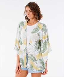 【RIP CURL リップカール】レディースノーカラーシャツ