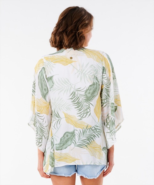 rip curl(リップカール)の「【RIP CURL リップカール】レディースノーカラーシャツ(シャツ/ブラウス・レディース・ホワイト/ブラック・MEDIUM/LARGE)」の5枚目の写真