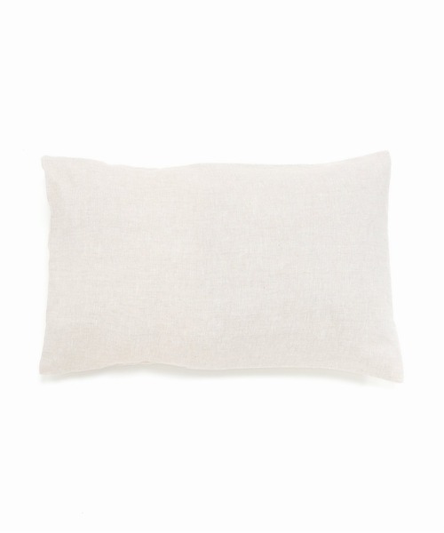 journal standard Furniture (ジャーナルスタンダードファニチャー)の「LINEN PILLOW 43X63 リネンピロークッションカバー(クッション/クッションカバー・レディース・アイボリー/Purple・FREE)」の3枚目の写真