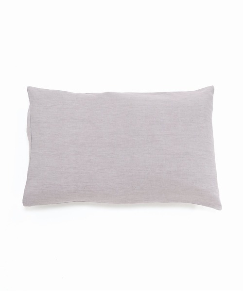 journal standard Furniture (ジャーナルスタンダードファニチャー)の「LINEN PILLOW 43X63 リネンピロークッションカバー(クッション/クッションカバー・レディース・アイボリー/Purple・FREE)」の4枚目の写真