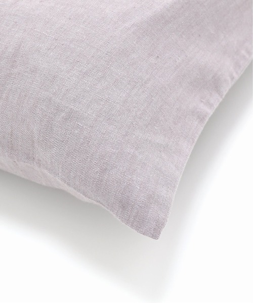 journal standard Furniture (ジャーナルスタンダードファニチャー)の「LINEN PILLOW 43X63 リネンピロークッションカバー(クッション/クッションカバー・レディース・アイボリー/Purple・FREE)」の5枚目の写真