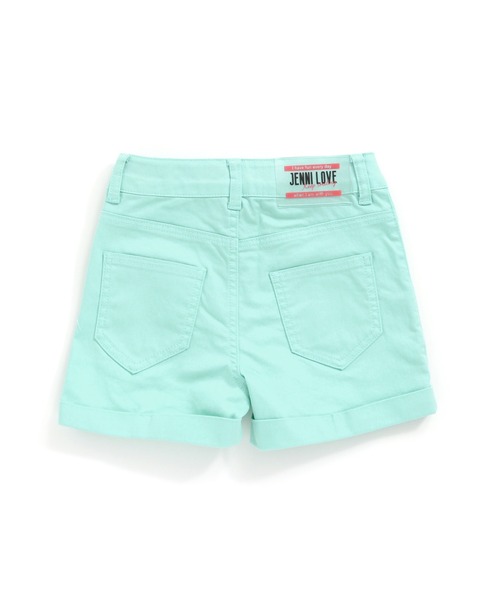 JENNI love（ジェニィラブ）の「接触冷感ロールアップツイルショーパン（その他パンツ・キッズ・オフホワイト/ミント/ブラック・130cm/140cm/150cm/160cm）」の13枚目の写真